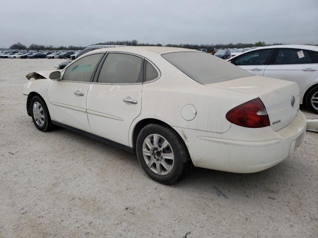 2G4WC532351227329 - 2005 BUICK LACROSSE CX WHITE photo 2