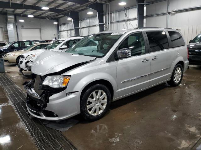 2C4RC1CG5CR245917 - 2012 CHRYSLER TOWN & COU TOURING L SILVER photo 1