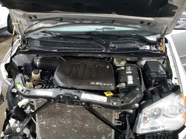 2C4RC1CG5CR245917 - 2012 CHRYSLER TOWN & COU TOURING L SILVER photo 12