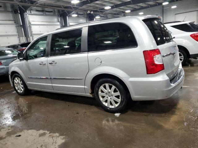 2C4RC1CG5CR245917 - 2012 CHRYSLER TOWN & COU TOURING L SILVER photo 2