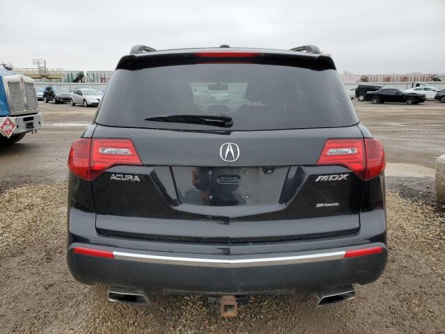 2HNYD2H5XBH536000 - 2011 ACURA MDX ADVANCE BLACK photo 6