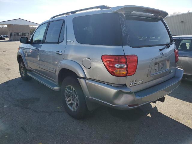 5TDBT48A33S185389 - 2003 TOYOTA SEQUOIA LIMITED SILVER photo 2