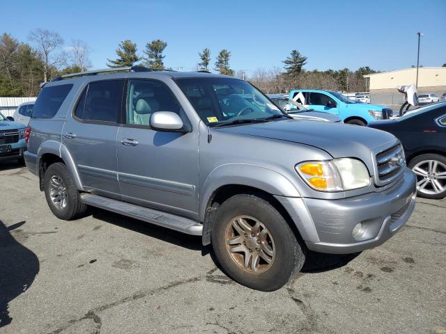 5TDBT48A33S185389 - 2003 TOYOTA SEQUOIA LIMITED SILVER photo 4