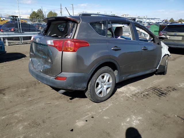 JTMBFREV3DD012786 - 2013 TOYOTA RAV4 LE BROWN photo 3