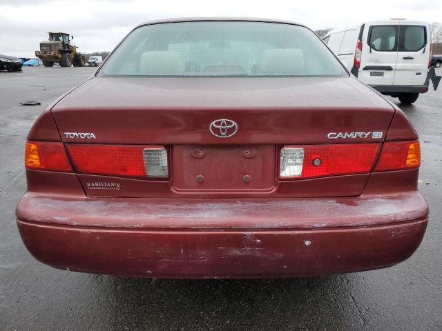 4T1BG22KX1U049484 - 2001 TOYOTA CAMRY CE RED photo 6