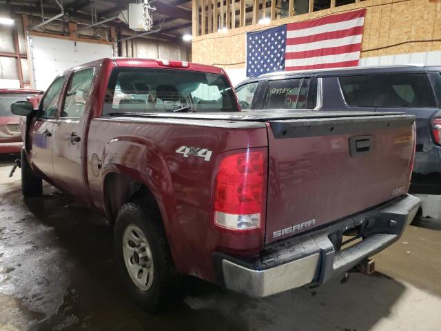 3GTP2TEA2DG128981 - 2013 GMC SIERRA K1500 RED photo 2