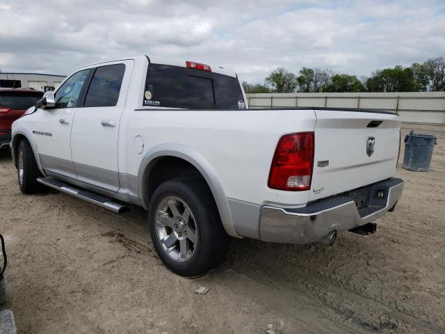 1C6RD6NT2CS113613 - 2012 DODGE RAM 1500 LARAMIE WHITE photo 2