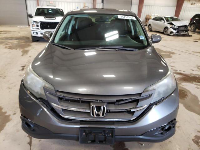 2HKRM3H53DH000600 - 2013 HONDA CR-V EX GRAY photo 5