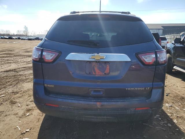 1GNKRGKD9DJ255311 - 2013 CHEVROLET TRAVERSE LT BLUE photo 6