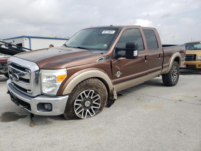 1FT7W2BT5CEB04443 - 2012 FORD F250 SUPER DUTY BROWN photo 1