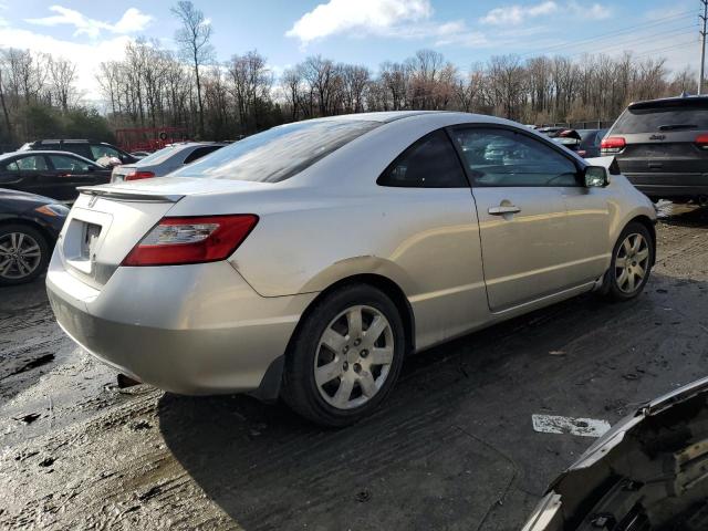 2HGFG1B69AH516448 - 2010 HONDA CIVIC LX SILVER photo 3