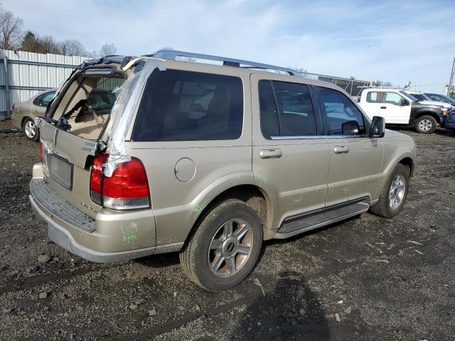 5LMEU88H04ZJ14609 - 2004 LINCOLN AVIATOR BEIGE photo 3