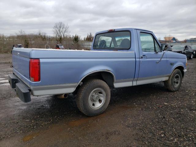 1FTEF15Y2TLB03383 - 1996 FORD F150 BLUE photo 3