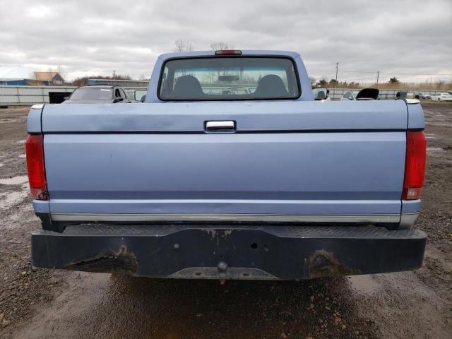 1FTEF15Y2TLB03383 - 1996 FORD F150 BLUE photo 6