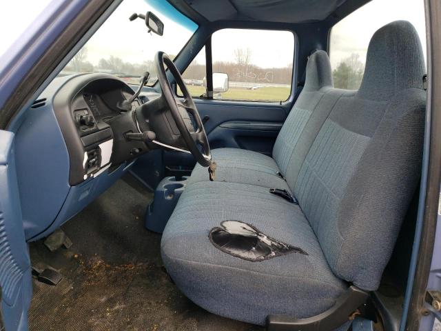 1FTEF15Y2TLB03383 - 1996 FORD F150 BLUE photo 7