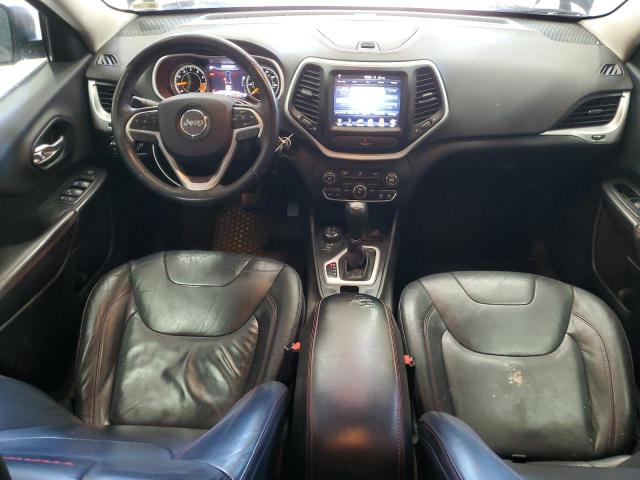 1C4PJMBS4EW132393 - 2014 JEEP CHEROKEE TRAILHAWK BLUE photo 8