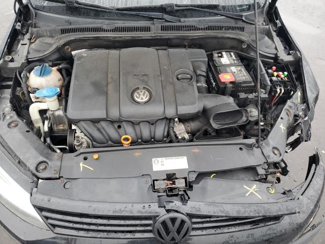 3VWDZ7AJ5BM346520 - 2011 VOLKSWAGEN JETTA SE BLACK photo 11