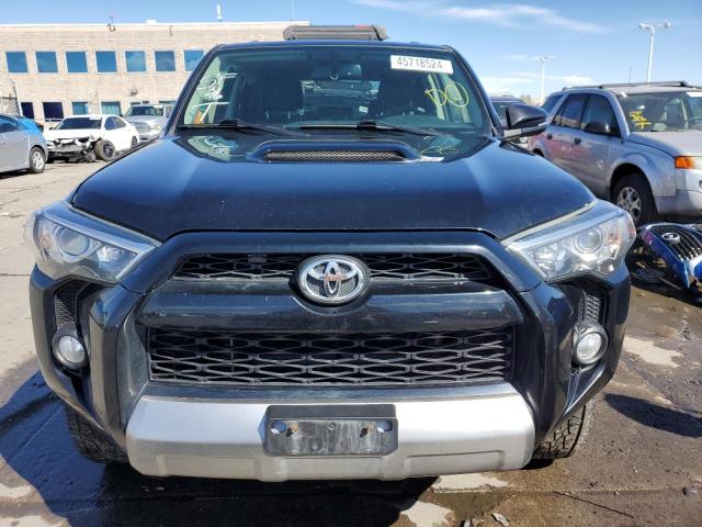 JTEBU5JR9K5614201 - 2019 TOYOTA 4RUNNER SR5 BLACK photo 5