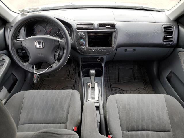 2HGES16555H541235 - 2005 HONDA CIVIC LX SILVER photo 8