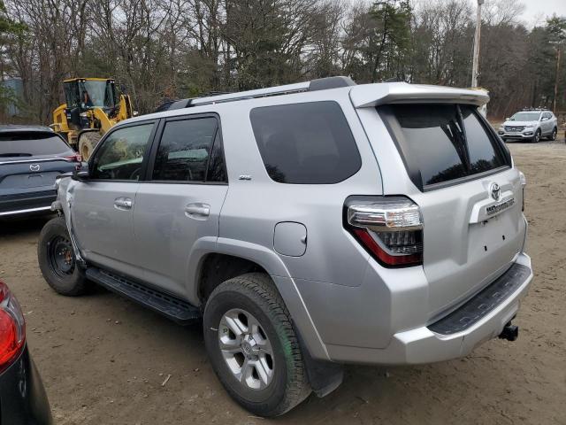 JTEFU5JR5M5246216 - 2021 TOYOTA 4RUNNER SR5 SILVER photo 2