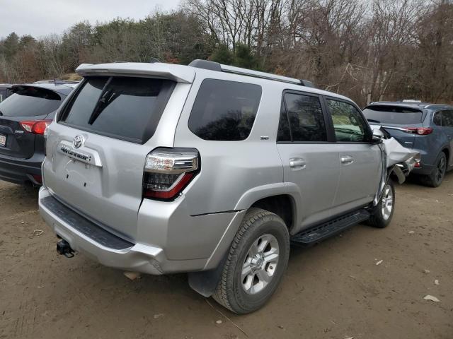 JTEFU5JR5M5246216 - 2021 TOYOTA 4RUNNER SR5 SILVER photo 3