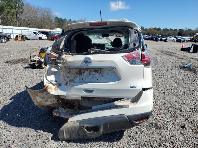 5N1AT2MT9GC920483 - 2016 NISSAN ROGUE S WHITE photo 6