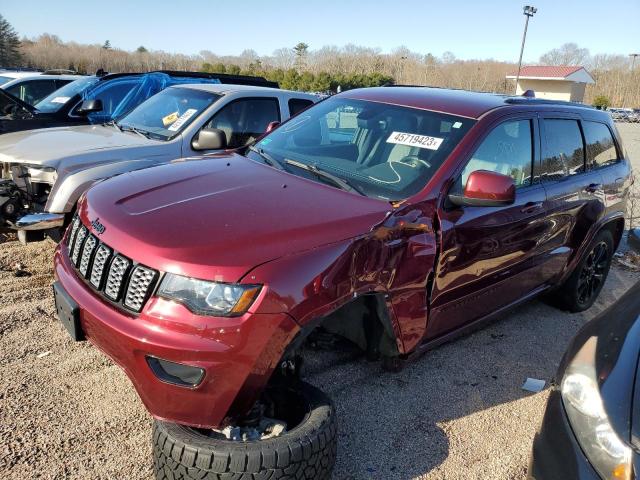 1C4RJFAG1HC946671 - 2017 JEEP GRAND CHER LAREDO MAROON photo 1