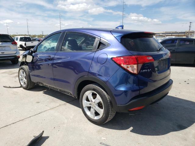 3CZRU5H50GM732249 - 2016 HONDA HR-V EX BLUE photo 2