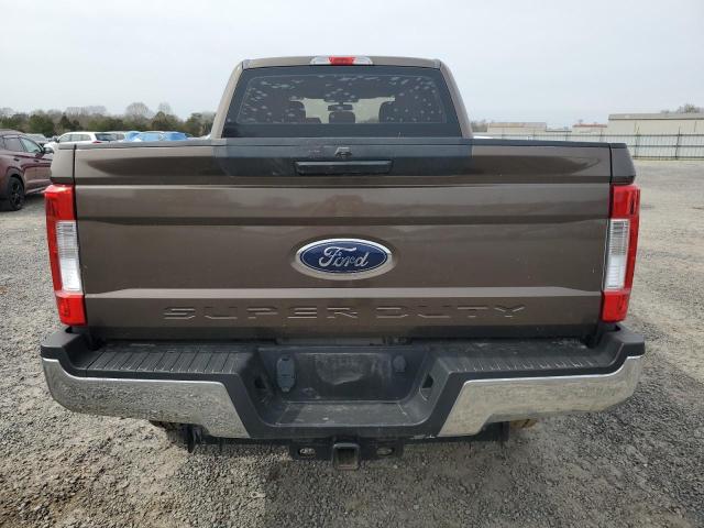 1FT7W2BT1HEB83259 - 2017 FORD F250 SUPER DUTY BROWN photo 6