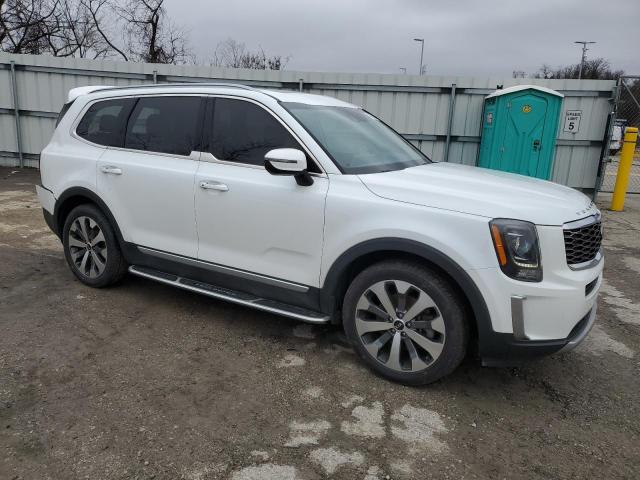 5XYP6DHCXLG083311 - 2020 KIA TELLURIDE S WHITE photo 4