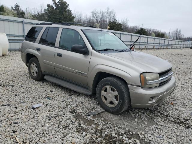 1GNDS13S622469347 - 2002 CHEVROLET TRAILBLAZE SILVER photo 4