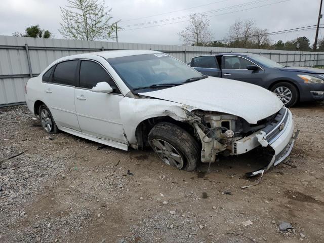 2G1WG5EK0B1171411 - 2011 CHEVROLET IMPALA LT WHITE photo 4