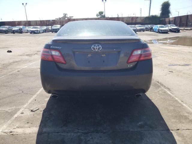 4T1BK46K27U043398 - 2007 TOYOTA CAMRY LE CHARCOAL photo 6