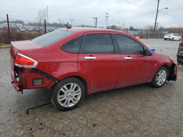 1FAHP3HN7BW145560 - 2011 FORD FOCUS SEL RED photo 3