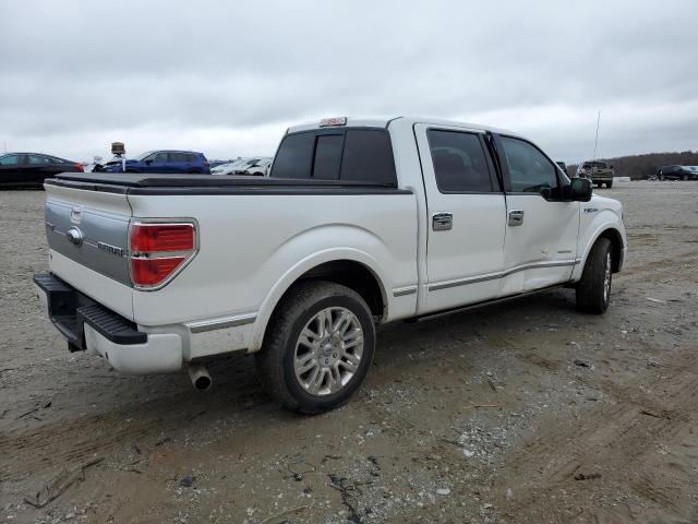 1FTFW1CT4DFA27306 - 2013 FORD F150 SUPERCREW WHITE photo 3