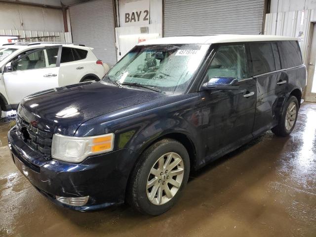 2FMEK62C79BA22451 - 2009 FORD FLEX SEL BLUE photo 1