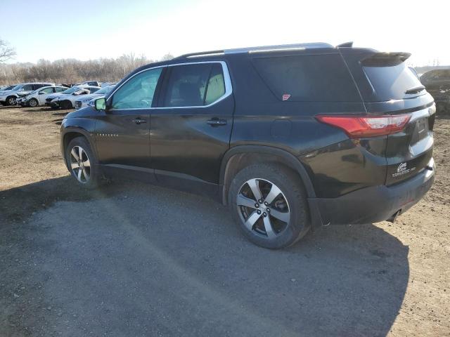 1GNEVHKW7JJ102972 - 2018 CHEVROLET TRAVERSE LT BLACK photo 2