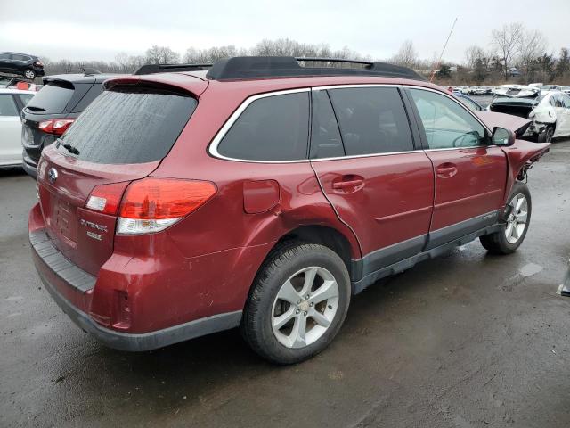 4S4BRBCC7D3320402 - 2013 SUBARU OUTBACK 2.5I PREMIUM BURGUNDY photo 3