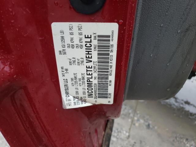 3D6WH46A88G223530 - 2008 DODGE RAM 3500 ST RED photo 12