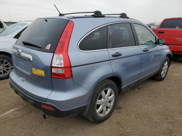 JHLRE48598C011379 - 2008 HONDA CR-V EX BLUE photo 3