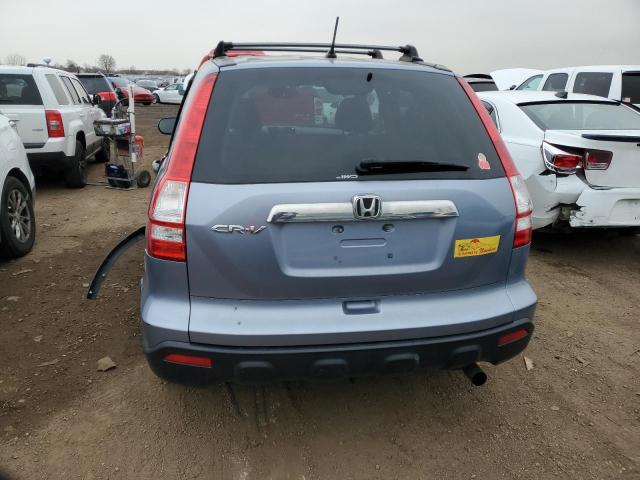 JHLRE48598C011379 - 2008 HONDA CR-V EX BLUE photo 6