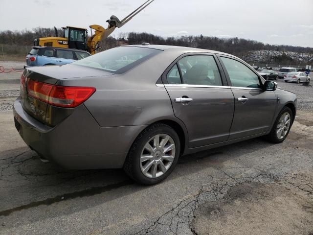 3LNHL2GC9AR755232 - 2010 LINCOLN MKZ GRAY photo 3