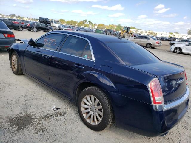 2C3CCAAG5EH202880 - 2014 CHRYSLER 300 BLUE photo 2