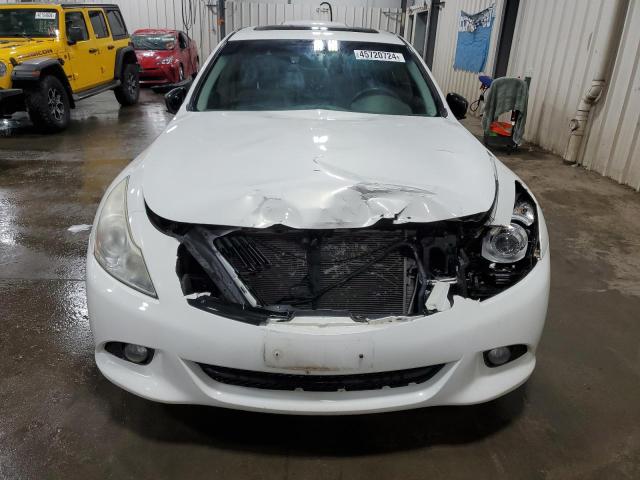 JN1CV6AR3BM354155 - 2011 INFINITI G37 WHITE photo 5