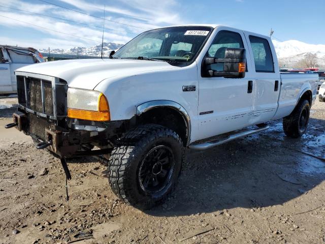 1FTSW31F5YED92032 - 2000 FORD F350 SRW SUPER DUTY WHITE photo 1