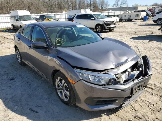 19XFC2F50JE017874 - 2018 HONDA CIVIC LX GRAY photo 4