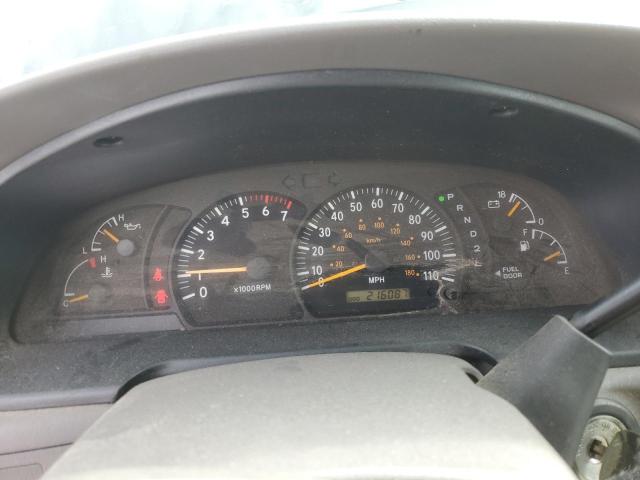 5TBBT44182S241405 - 2002 TOYOTA TUNDRA ACCESS CAB მწვანე ფოტო 9