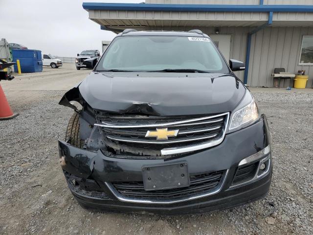 1GNKRHKD0FJ142971 - 2015 CHEVROLET TRAVERSE LT BLACK photo 5