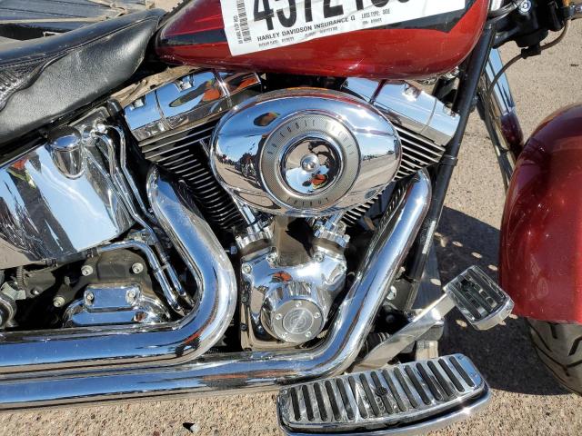 1HD1BX5158Y030065 - 2008 HARLEY-DAVIDSON FLSTF RED photo 7