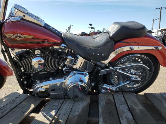 1HD1BX5158Y030065 - 2008 HARLEY-DAVIDSON FLSTF RED photo 9